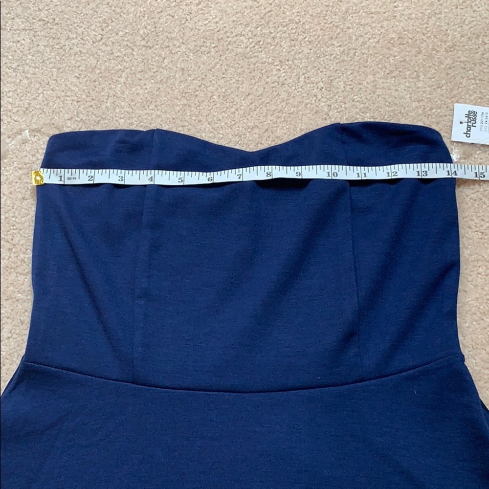 NWT Charlotte Russe strapless skater dress - Picture 3 of 6